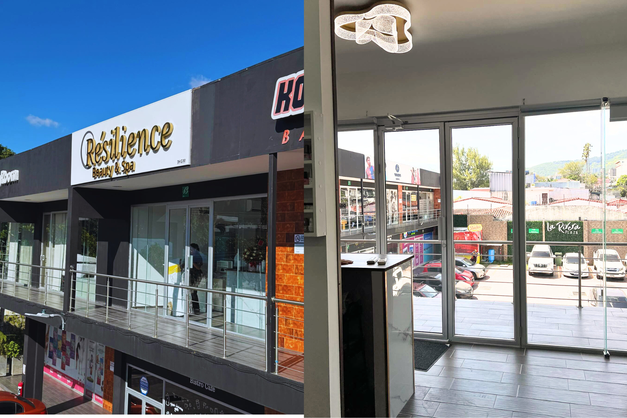 Interior del Spa Résilience